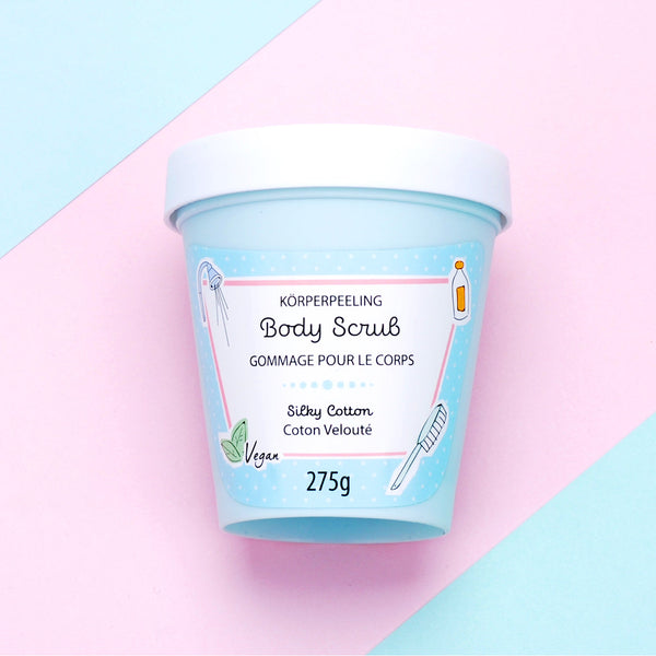 Badefee Candy Line Körperpeeling Silky Cotton