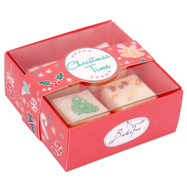 4er Badewürfelset Christmas Time