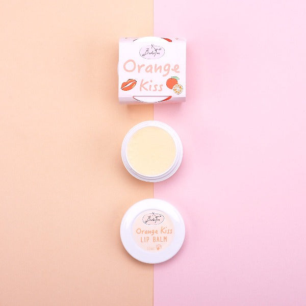 Lippenbalsam Orange Kiss – mit Bienenwachs & Orangeduft, mikroplastikfrei