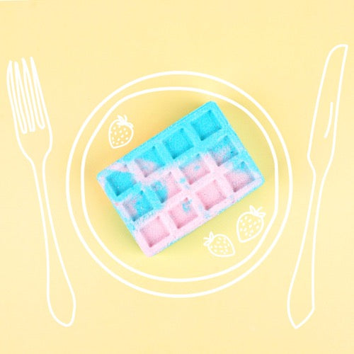Badebombe Pink Sky Waffle