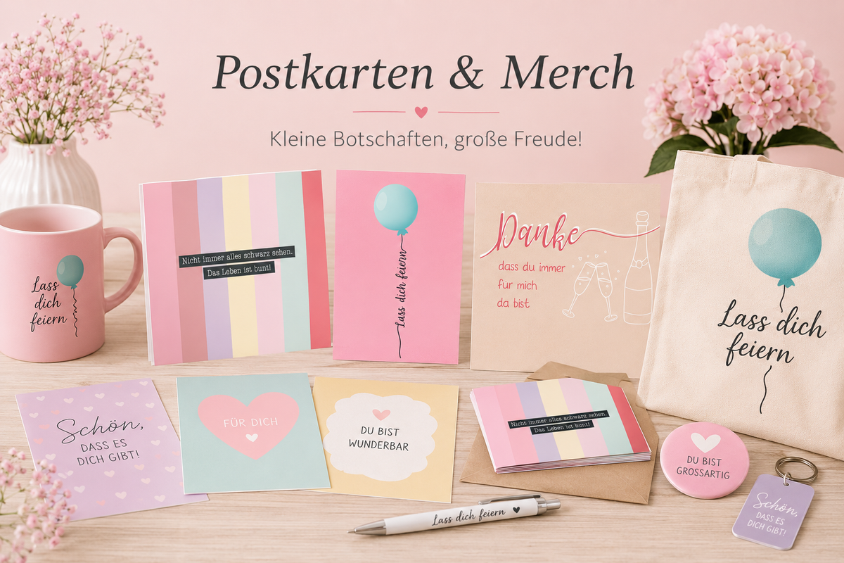 Postkarten & Merch