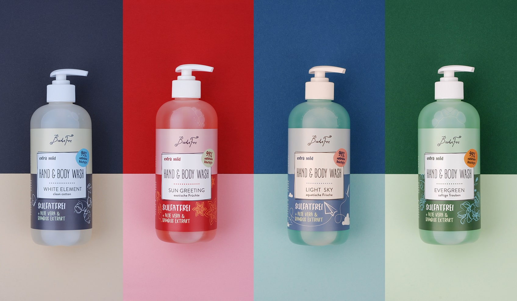 Sulfatfreie Hand & Body Wash