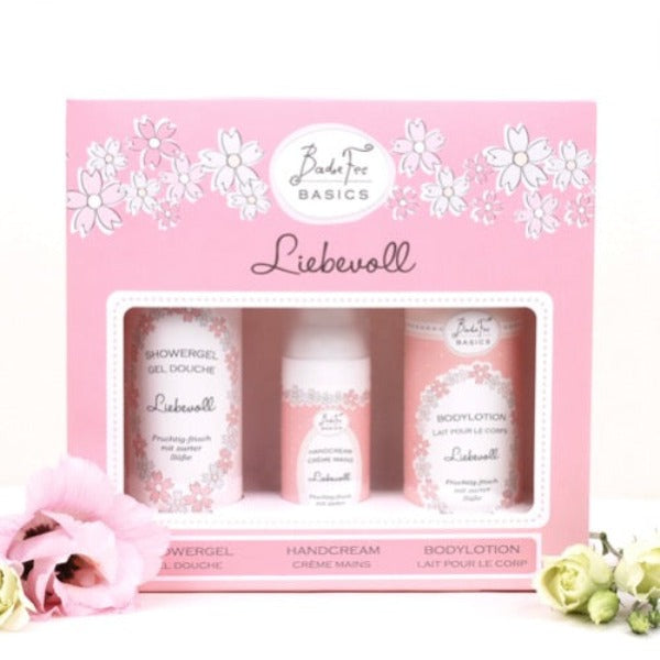 Badefee Geschenkset Liebevoll