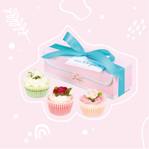 3er Badepralinen Geschenkset Colour Bouquet