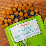 Lüttes Welt Magische Badewasserfarbe, 80g, Motiv: Beste Freunde