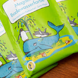 Lüttes Welt Magische Badewasserfarbe, 80g, Motiv: Beste Freunde