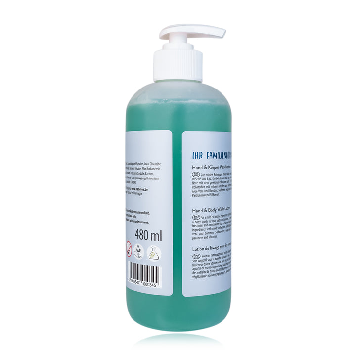 Badefee Sulfatfreie Hand & Body Wash "Light Sky"