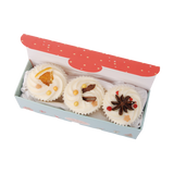 3er BadePralinen Geschenkset Weihnachtspunsch