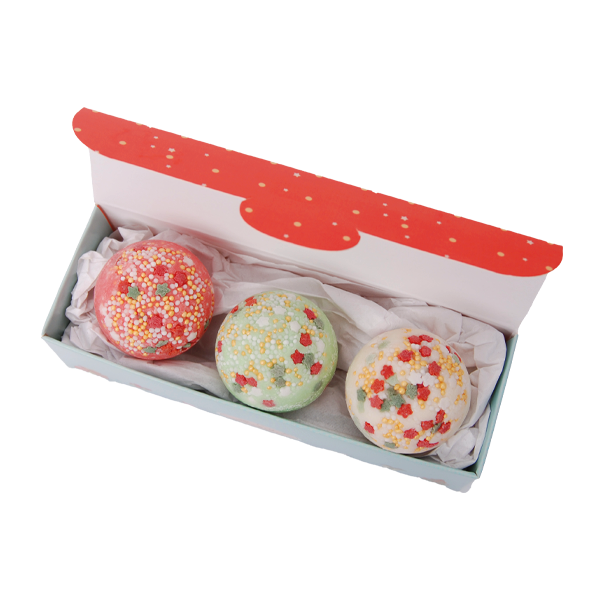 3er BadeTrüffeln Geschenkset Sternehimmel