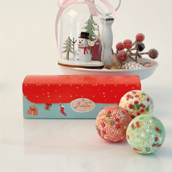 3er BadeTrüffeln Geschenkset Sternehimmel