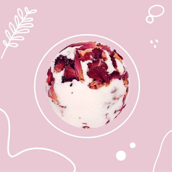 Badefee Badetrüffel Rose