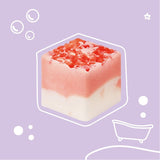 Badefee Badewürfel Grapefruit-Erdbeer