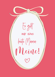 Badefee Karte "Beste Mama"