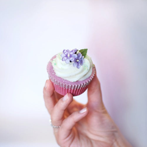 Badefee Badecupcake Fliederzauber