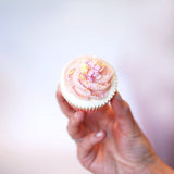 Badefee Badecupcake Rosa Wölkchen