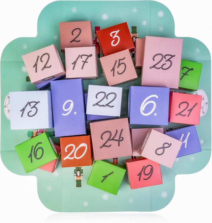BadeFee Adventskalender Nussknacker-Design