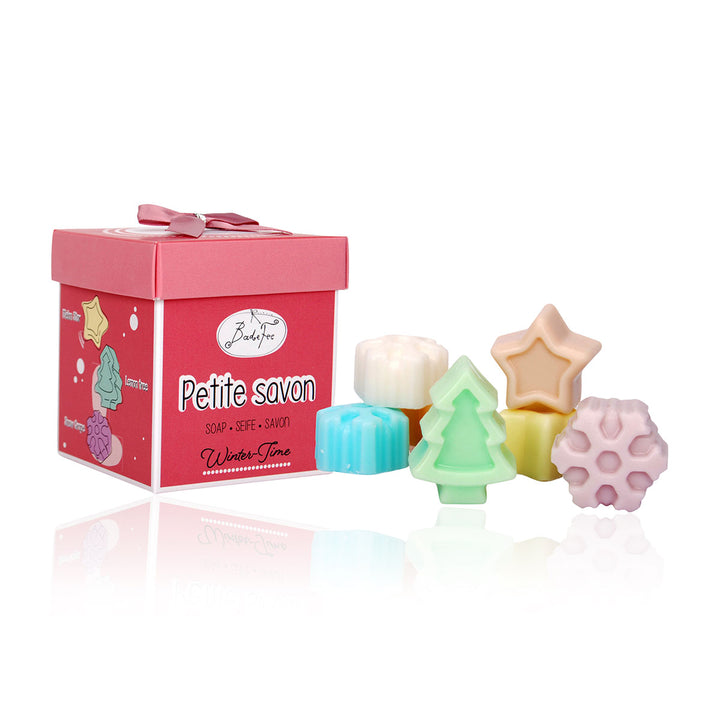 Badefee Geschenkset "Petite Savon" Winter Time, 8 Seifen