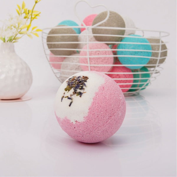 Badekugel Lavendelheide