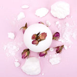 Badefee Badekugel Rosengarten