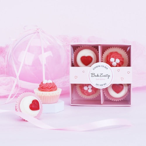 Badefee 4er Badepralinen Geschenkset - Petit Amour