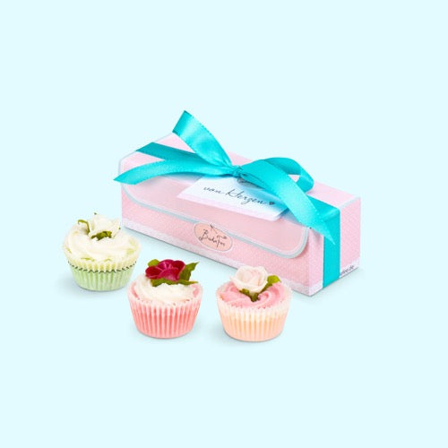 3er Badepralinen Geschenkset Colour Bouquet