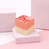 Badefee Badewürfel Grapefruit-Erdbeer