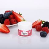 Lippenpeeling Berry Kiss – Zuckerpeeling mit Beerenduft & Bienenwachs, mikroplastikfrei