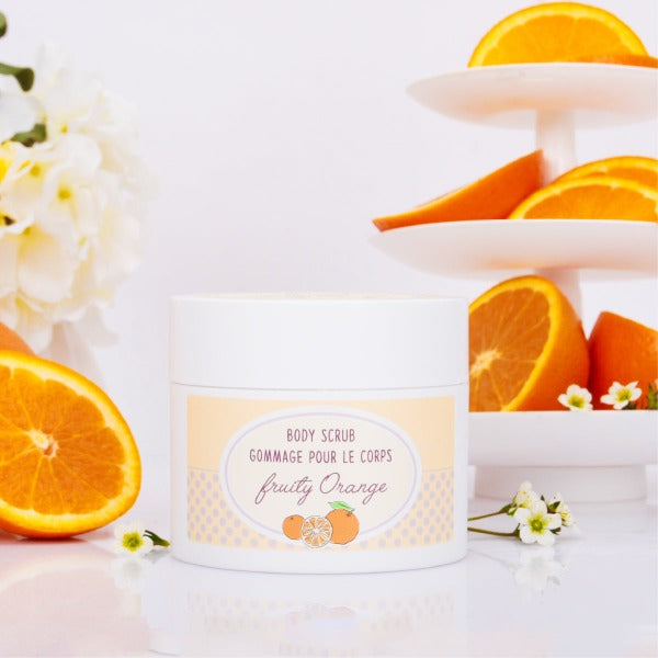 Badefee Körperpeeling Fruity Orange