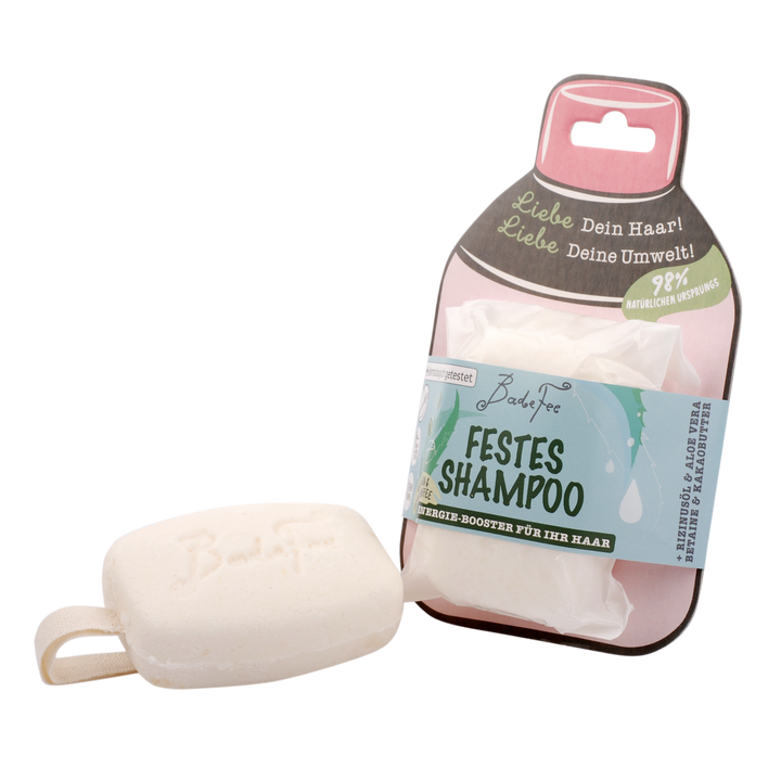 Badefee Festes Shampoo Energie-Booster