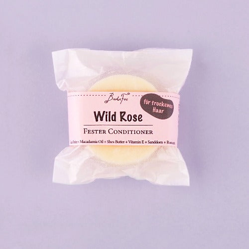Fester Conditioner Wild Rose - feuchtigkeitsspendend