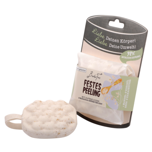 Badefee Festes Peeling mit Haferflocken