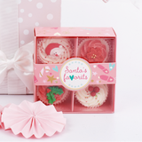 Badefee Badepralinen 4er Geschenkset Santa's Favorits