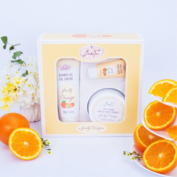 BadeFee Fußpflege Set Pretty Feet Grapefruit – Vegan, Ohne Mikroplastik, Made In Germany