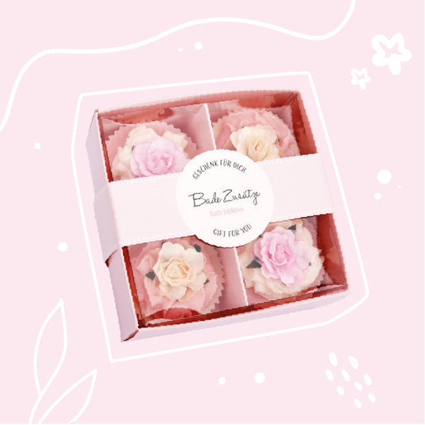 4er Badepralinen Geschenkset - Cherry Blossom