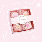Badefee 4er Badepralinen Geschenkset - Cherry Blossom
