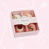 Badefee 4er Badepralinen Geschenkset - Colour Bouquet