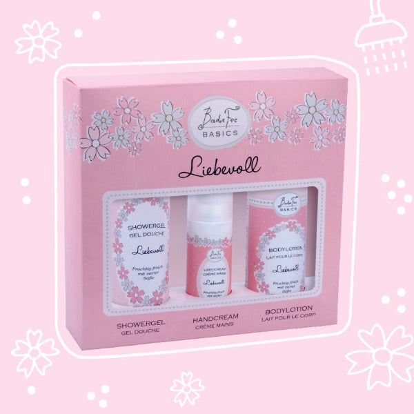 Badefee Geschenkset Liebevoll