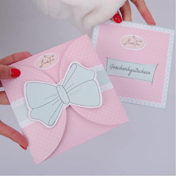 Badefee Geschenkgutschein