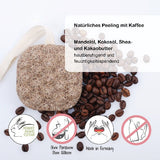 Badefee Festes Peeling mit Kaffee