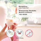 Badefee Massagekerze Zarter Moment