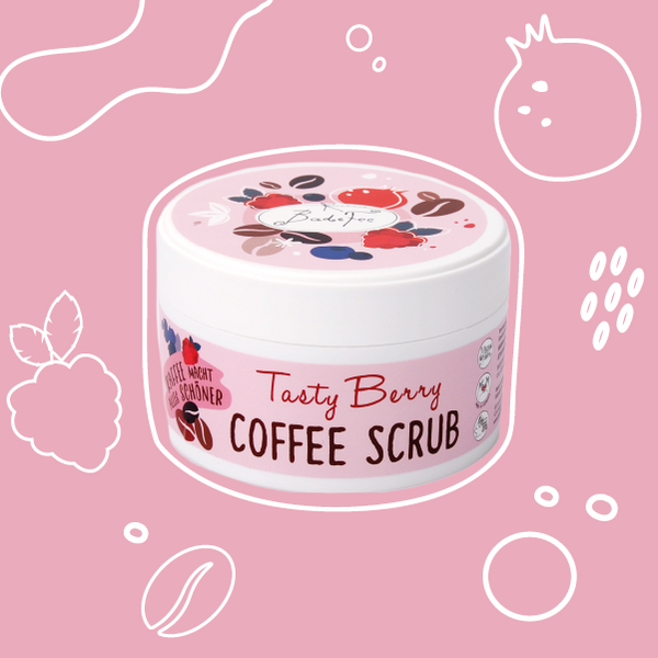 Badefee Kaffeepeeling Tasty Berry