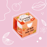 Badefee Lippenbalsam Orange Kiss  mit Bienenwachs & Orangeduft, mikroplastikfrei