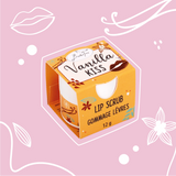 Badefee Lippenpeeling Vanilla Kiss  mit Bienenwachs, Zucker & natürlichem Duft, mikroplastikfrei
