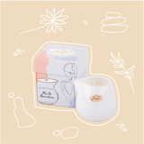 Badefee Massagekerze Heiße Beerchen