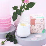 Badefee Massagekerze Kuschelzeit