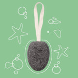 Badefee Feste Dusche mit Meeresfrische-Duft & Aktivkohle