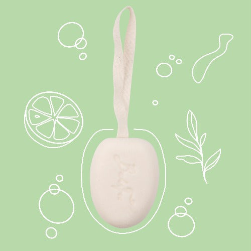 Badefee Feste Dusche mit Zitronentee-Duft & Bambus-Extrakt