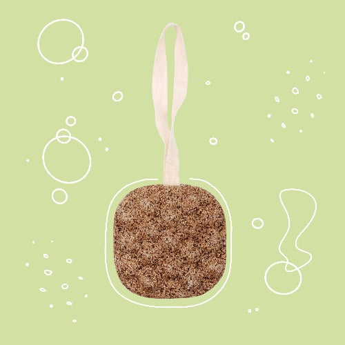 Festes Peeling mit Kaffee