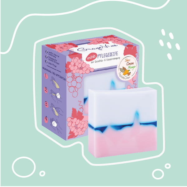 Badefee Pflegeseife Grape Vine