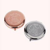 Badefee Praktischer Taschenspiegel mit Spruch